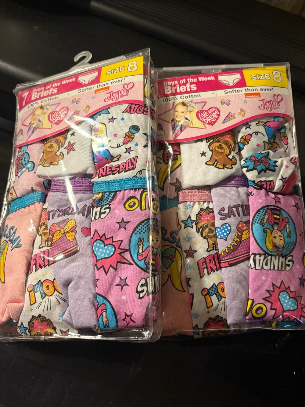 Sale! 2-Pack NWT JoJo Siwa Girls'’ Briefs – 
Size 6